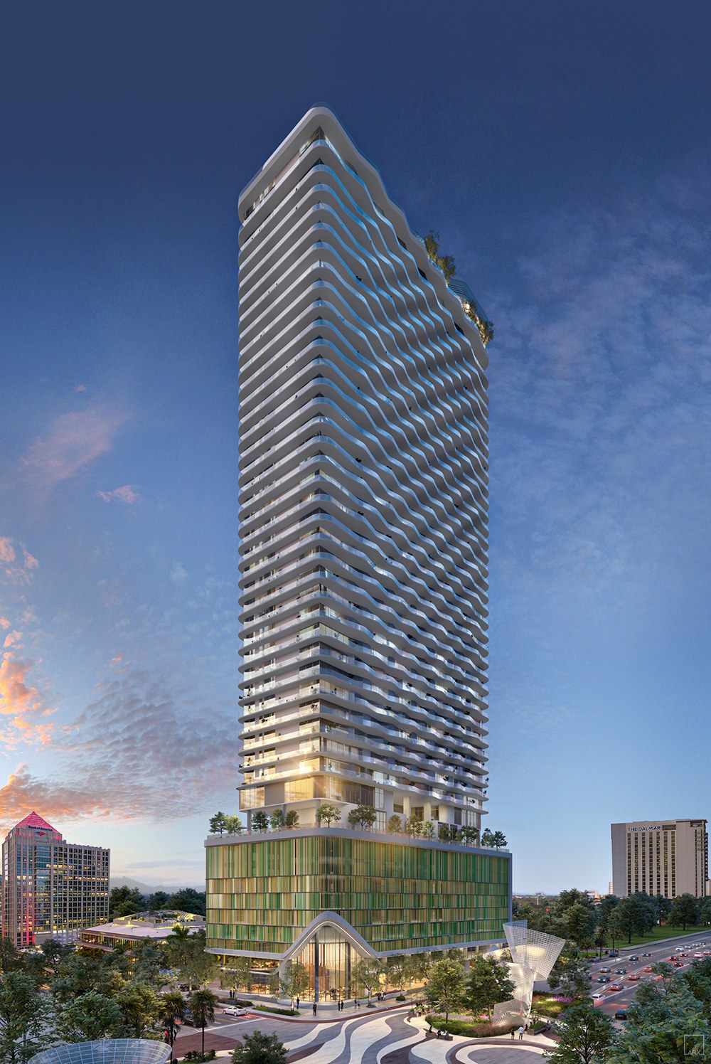 Edificio Andare Residences by Pininfarina