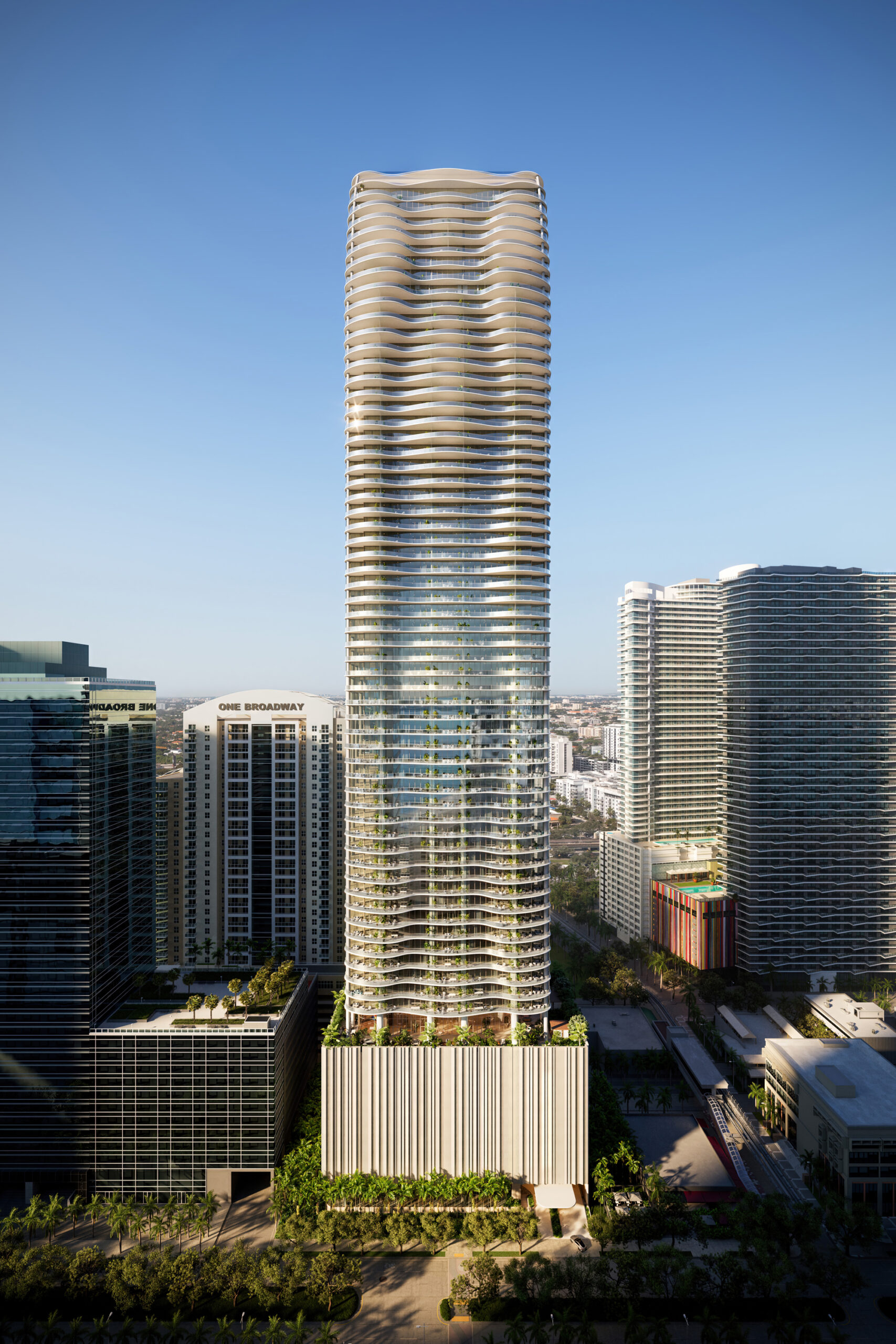 Edificio The Residences at 1428 Brickell